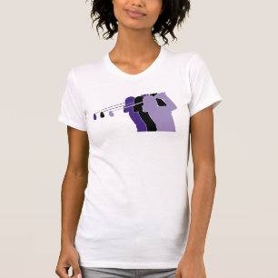Frau Golfer T-Shirt