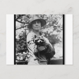 Frau Grace Coolidge Postkarte