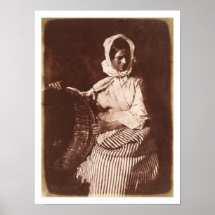 Frau Hall, Newhaven, c.1843-47 Poster