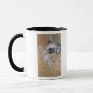 Frau Henrides Toulouse-Lautrec an ihrer Tasse