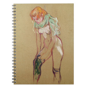 Frau Henrides Toulouse-Lautrec , die ihr S Notizblock