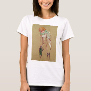 Frau Henrides Toulouse-Lautrec , die ihr S T-Shirt