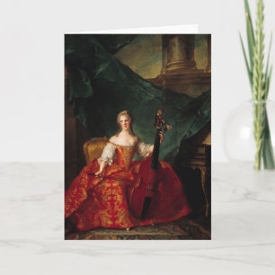 Frau Henriette de France vor Gericht Karte