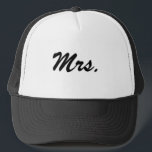 Frau/Honeymoon Truckerkappe<br><div class="desc">Frau Hochzeitsplanung</div>