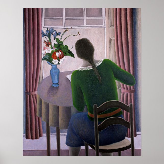 Frau im Fenster 1998 Poster (Vorne)