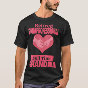 Frau im Paraprofi-Großrente T-Shirt