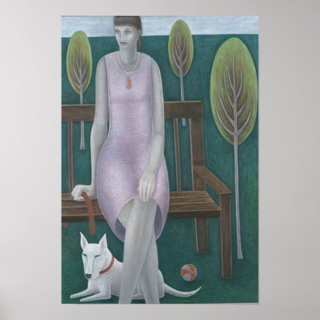 Frau im Park 2006 Poster (Vorne)