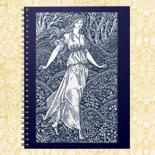 Frau im Wald Notizblock (Von Creator hochgeladen)