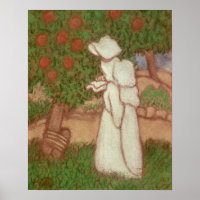 Frau in einem weißen Kleid, 1896