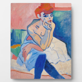Frau in einer Kluft | Andre Derain | Fotoplatte