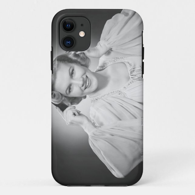 Frau in Kleid 2 Case-Mate iPhone Hülle (Rückseite)
