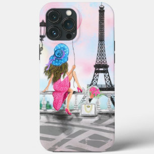 Frau in Paris iPhone-Hülle Eiffelturm Case-Mate iPhone Hülle