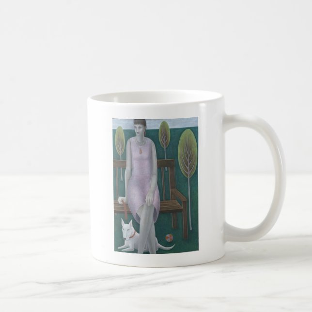 Frau in Park 2006 Kaffeetasse (Rechts)