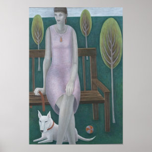 Frau in Park 2006 Poster