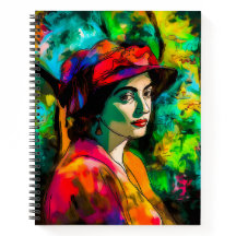 Frau in Red Hat