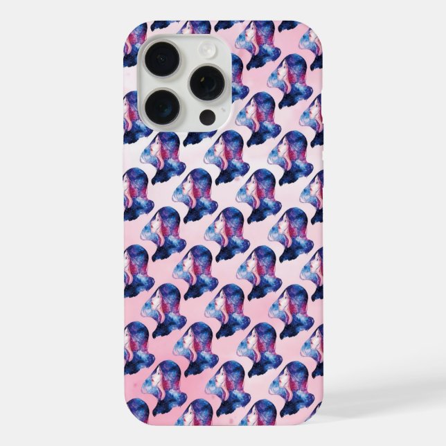 Frau iPhone 15 Pro Max Hülle (Rückseite)