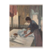 Frau Ironing Edgar Degas