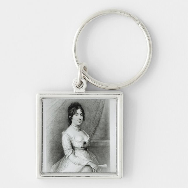 Frau James Madison, Dolley Payne, c.1804-55 Schlüsselanhänger (Vorne)