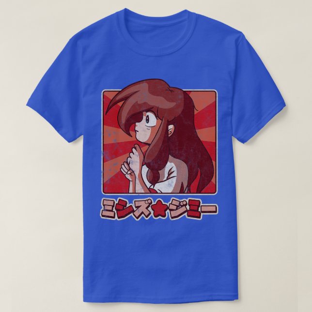 Frau Jimmy Distressed T-Shirt (Design vorne)