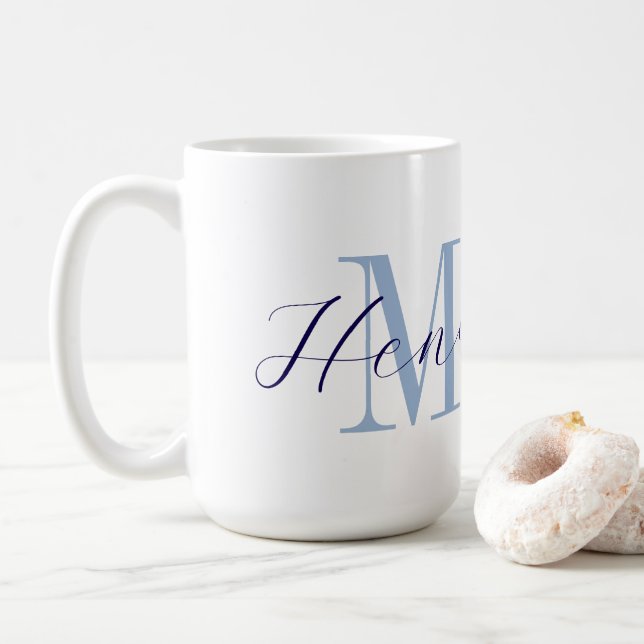 Frau Kaffeetasse (Mit Donut)