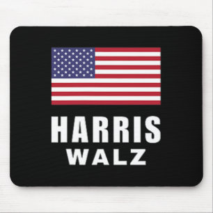Frau Kamala Harris Tim Walz Vp Usa Amer Mousepad