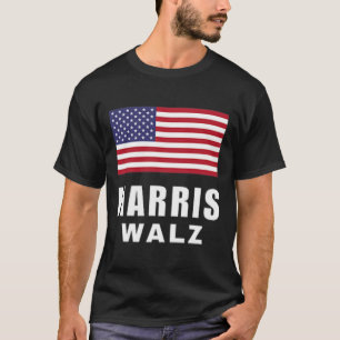 Frau Kamala Harris Tim Walz Vp Usa Amer T-Shirt