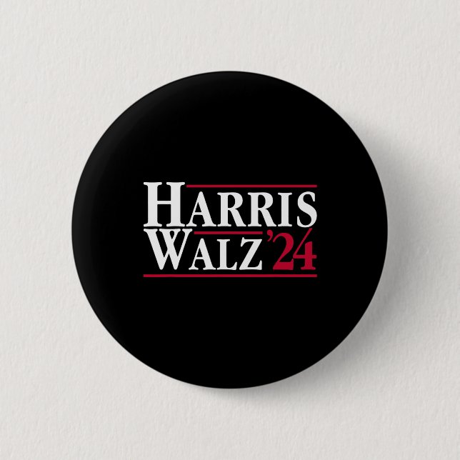 Frau Kamala Harris Tim Wheimer Vp Brat Button (Vorderseite)