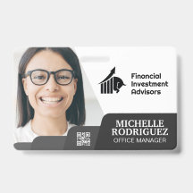 Frau lächeln | Unternehmen | Barcode Business Card