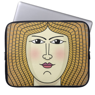Frau Laptopschutzhülle