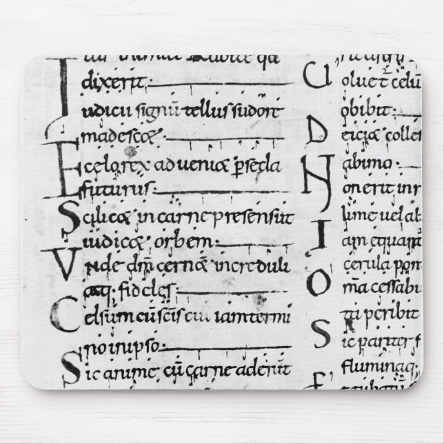 Frau Latin Lectionary Mousepad (Vorne)