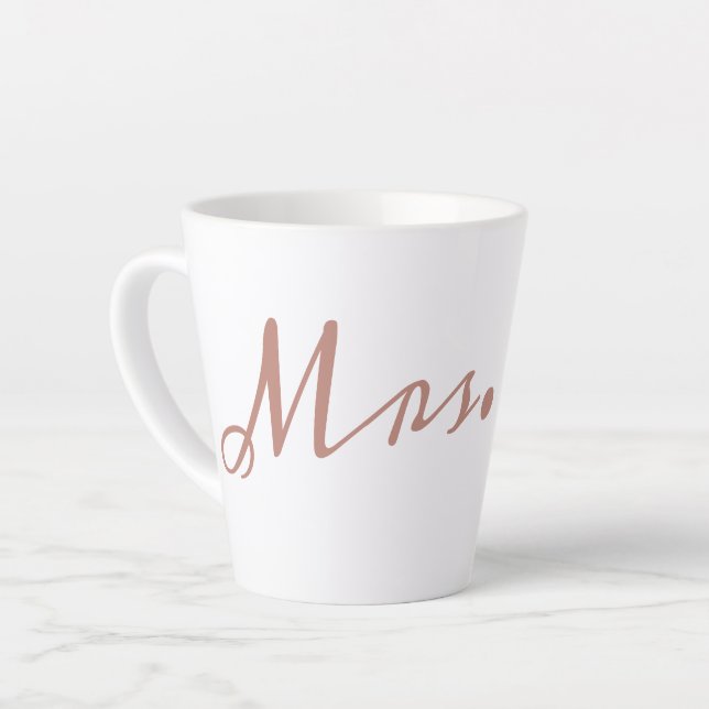 Frau Latte Tasse (Linke Ecke)