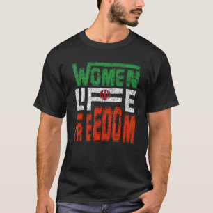 FRAU LEBEN FREIHEIT IRAN Iranischer patriotischer T-Shirt