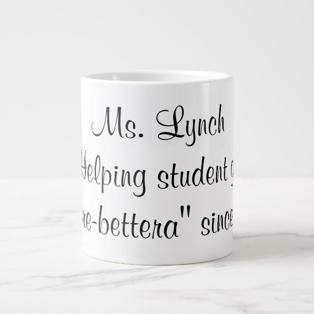 Frau Lynch Coffee Mug Jumbo-Tasse (Vorderseite)