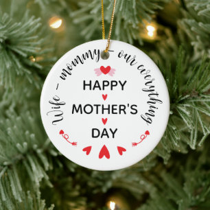 Frau Mami Unser Alles Süße Muttertagsgeschenke Keramik Ornament