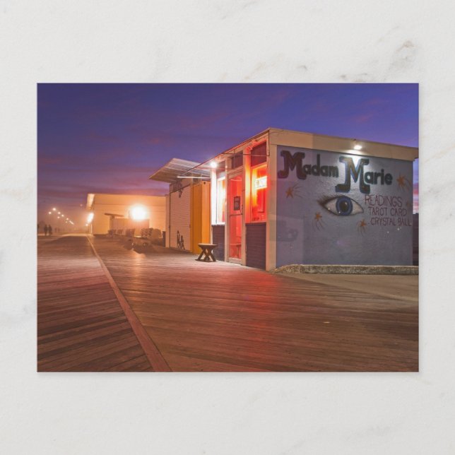Frau Marie Fortune Teller Postkarte (Vorderseite)
