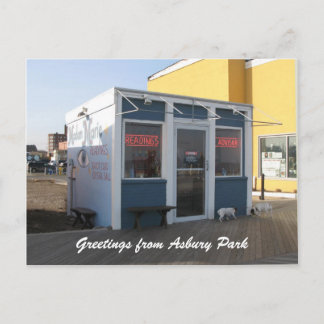 Frau Marie Psychic Readings - Asbury Park NJ Postkarte