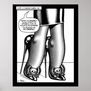 Frau Mars™/High Heels Poster