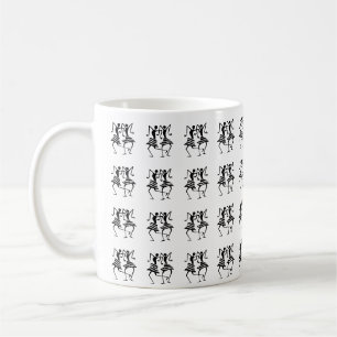 Frau Martin, Lehrer sind Heroes White Kaffeetasse