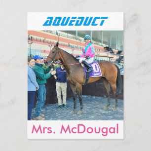 Frau McDougal & Jose Ortiz Postkarte