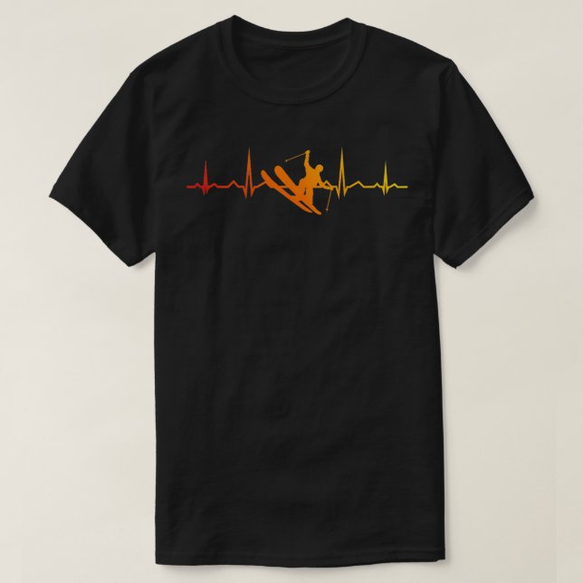 Frau Mens Freestyle Ski Slopestyle Ski Ski T-Shirt (Design vorne)