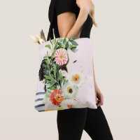 Frau mit Blume