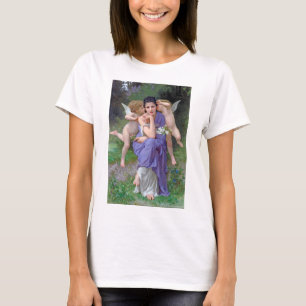 Frau mit Cupid, Bouguereau T-Shirt