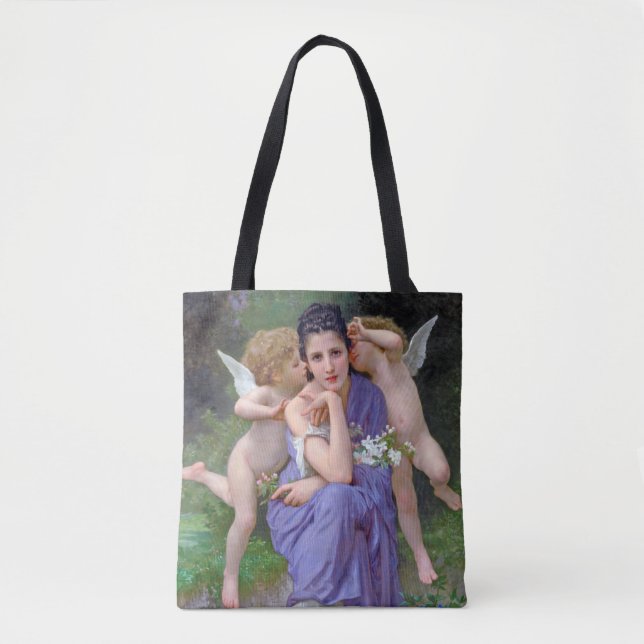 Frau mit Cupid, Bouguereau Tasche (Vorderseite)