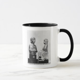 Frau mit dem Schal Tasse