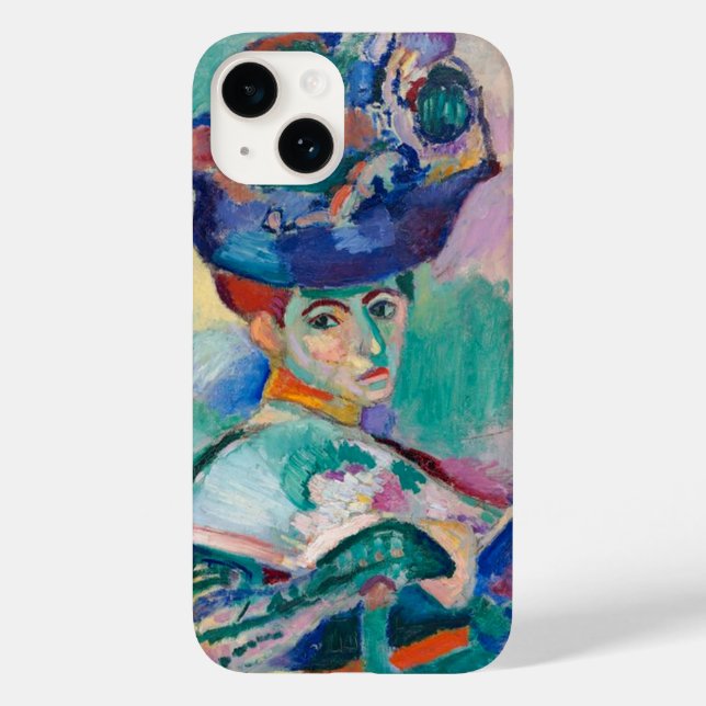 Frau mit einem Hut von Henri Matisse Case-Mate iPhone 14 Hülle (Rückseite)