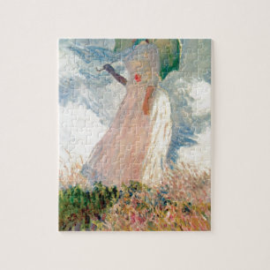 Frau mit einem Sonnenschirm - Claude Monet