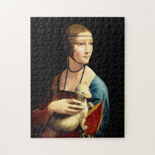 Frau mit einer Ermine von Leonardo Da Vinci
