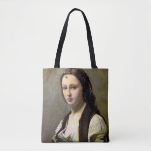 Frau mit einer Perle, Camille Corot, 1868-1870 Tasche