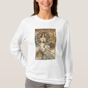Frau mit Federn - PLM-Bahnreiseplakat T-Shirt