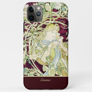 Frau mit Gänseblümchen - Alphonse Mucha Case-Mate iPhone Hülle